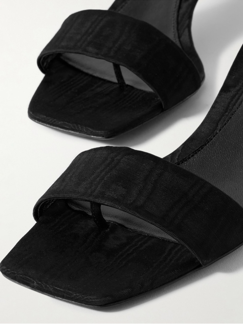 Toteme Moire mule black - Picture 2 of 9